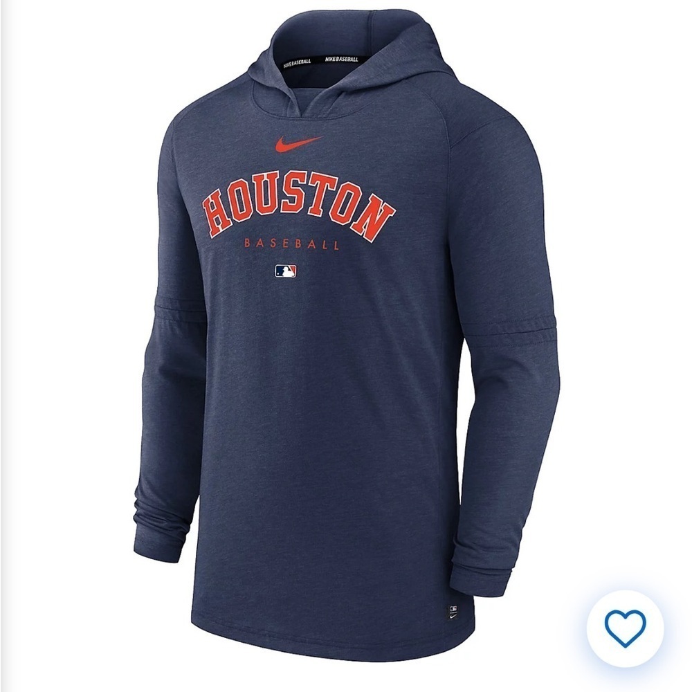 NWT Nike Heather Houston Astros
Tri-Blend Performance Pullover hoodie Sz M or L